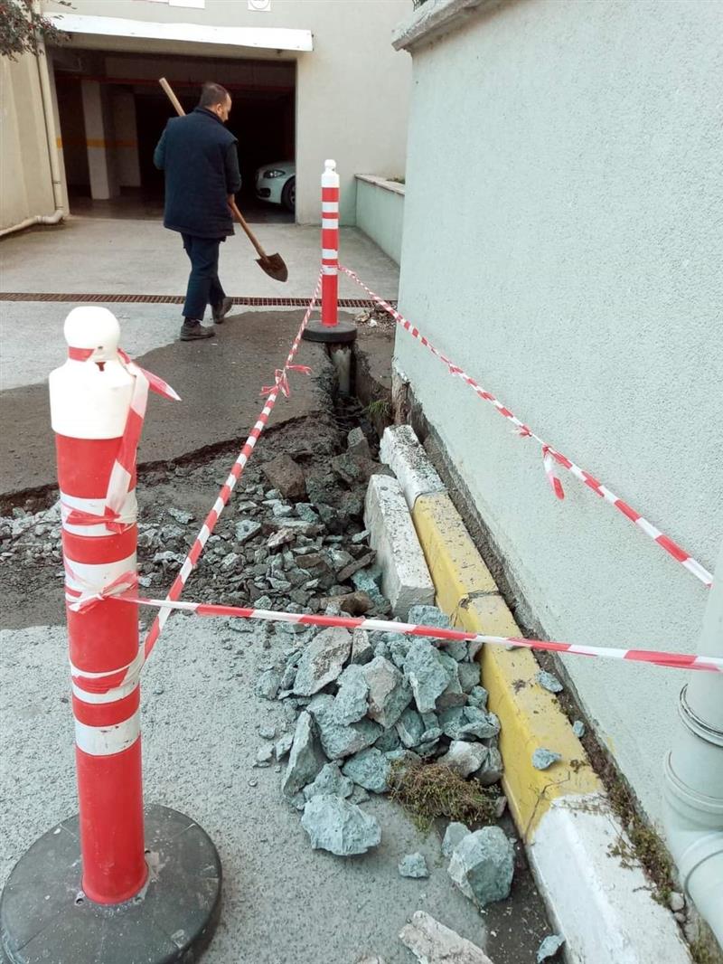 K Sonras Sitemizin Bozulan Yollarnn Tamirine Baladk.
